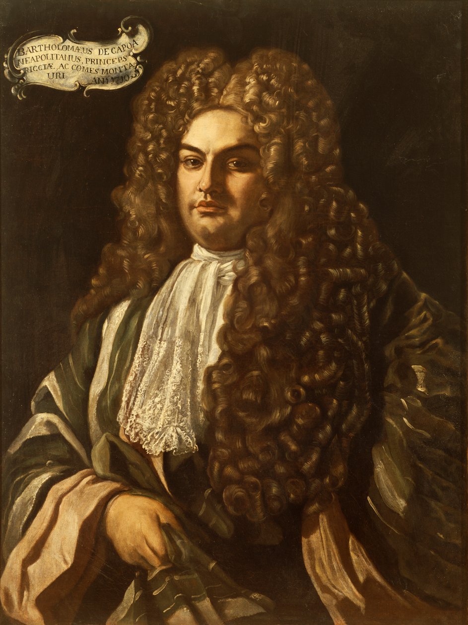巴托洛梅奥-迪-卡普亚的画像 作者 弗朗切斯科·索利米娜（Francesco Solimena）