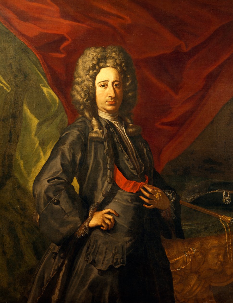 金羊毛骑士的肖像，弗朗切斯科·索利梅纳（Francesco Solimena，1657-1747 年），布面油画，意大利 作者 弗朗切斯科·索利米娜（Francesco Solimena）