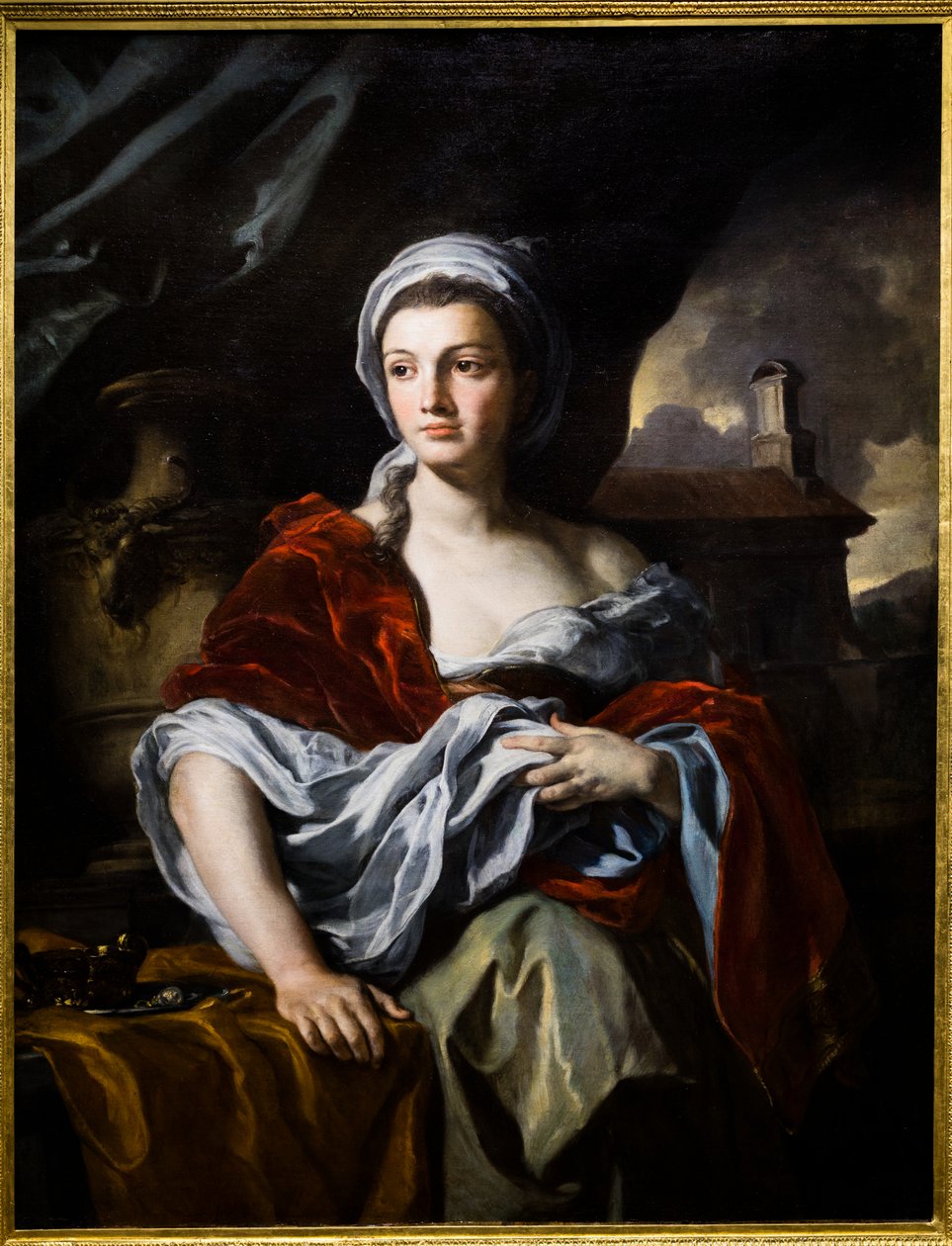 妇女肖像 作者 弗朗切斯科·索利米娜（Francesco Solimena）