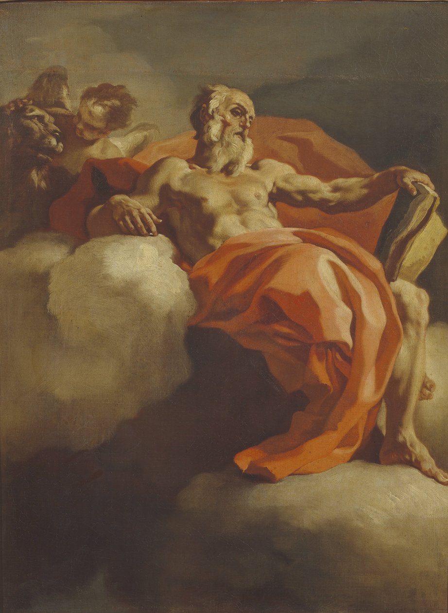 圣杰罗姆，约1693年。 作者 弗朗切斯科·索利米娜（Francesco Solimena）
