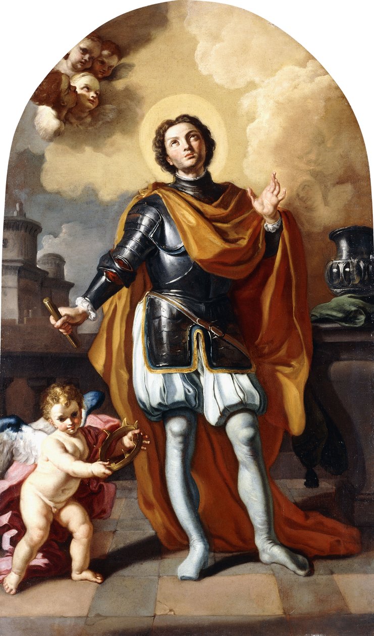 法国圣路易斯， 作者 弗朗切斯科·索利米娜（Francesco Solimena）