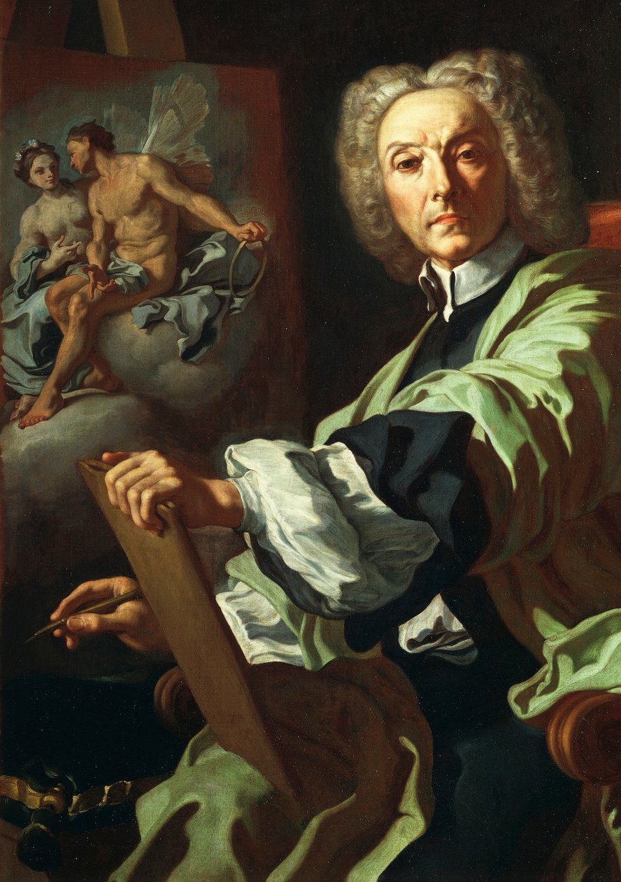 自画像 作者 弗朗切斯科·索利米娜（Francesco Solimena）