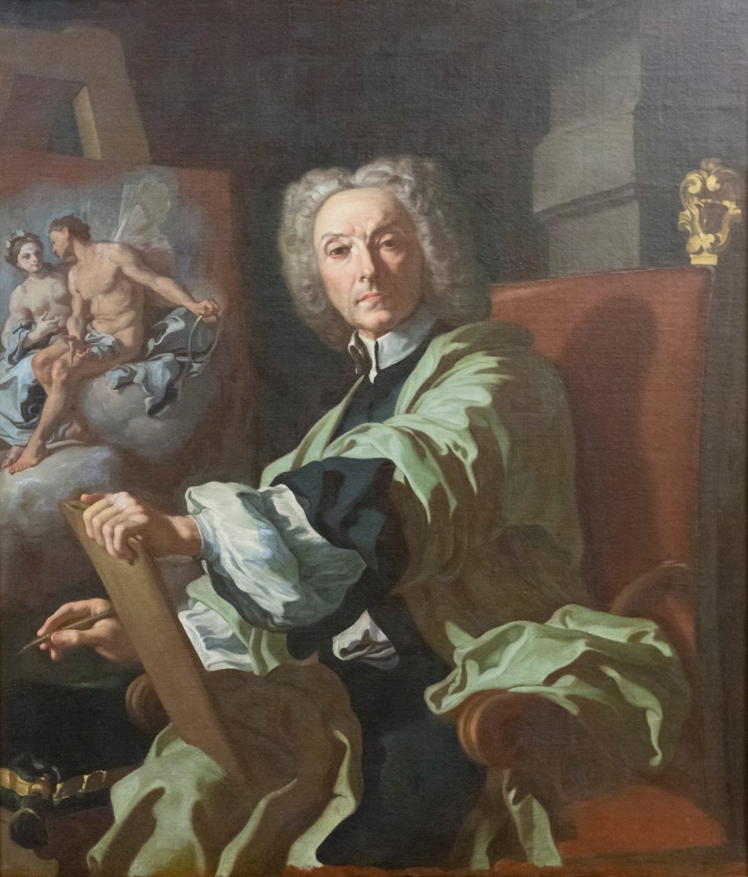 自画像 作者 弗朗切斯科·索利米娜（Francesco Solimena）