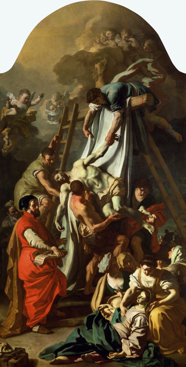 十字架的血统，1729年 作者 弗朗切斯科·索利米娜（Francesco Solimena）