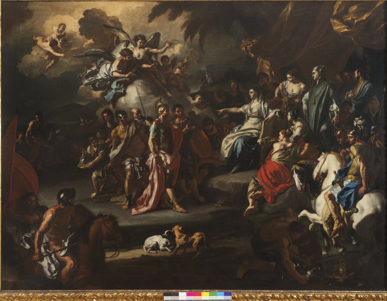 先知德博拉，1720-25年 作者 弗朗切斯科·索利米娜（Francesco Solimena）