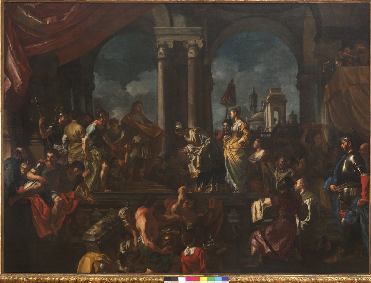 示巴女王（1720-21） 作者 弗朗切斯科·索利米娜（Francesco Solimena）