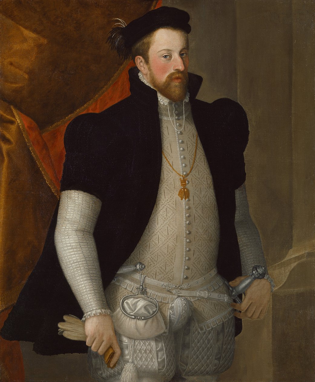 Portrait of Ferdinand II (1529-1595), Archduke of Austria 作者 弗朗切斯科·特尔齐奥（Francesco Terzio）