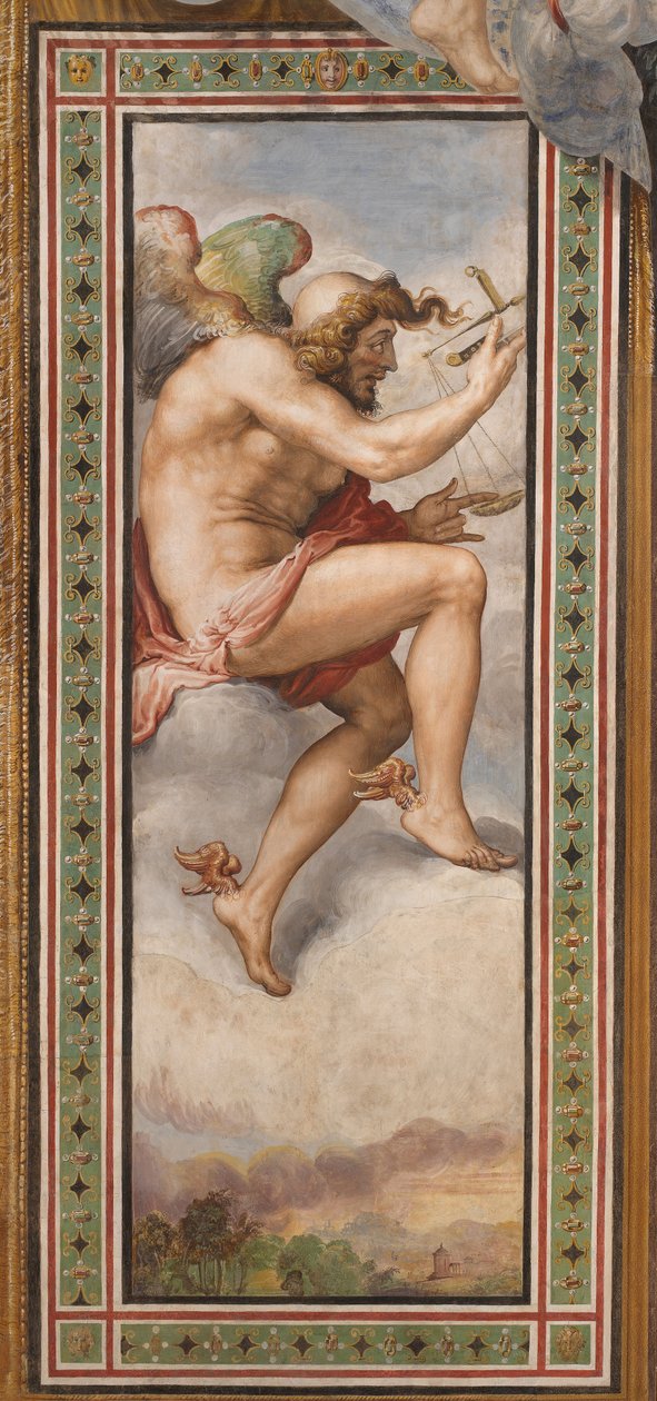 判决时间Kairos，c。 1544 作者 弗朗切斯科·德·罗西（Francesco de Rossi）