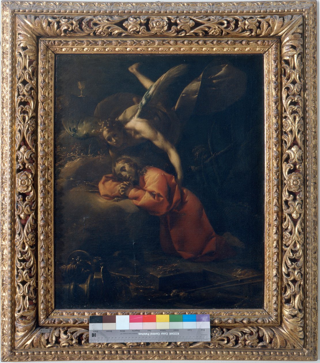 Christ in the garden of Gethsemane 作者 弗朗切斯科德尔开罗