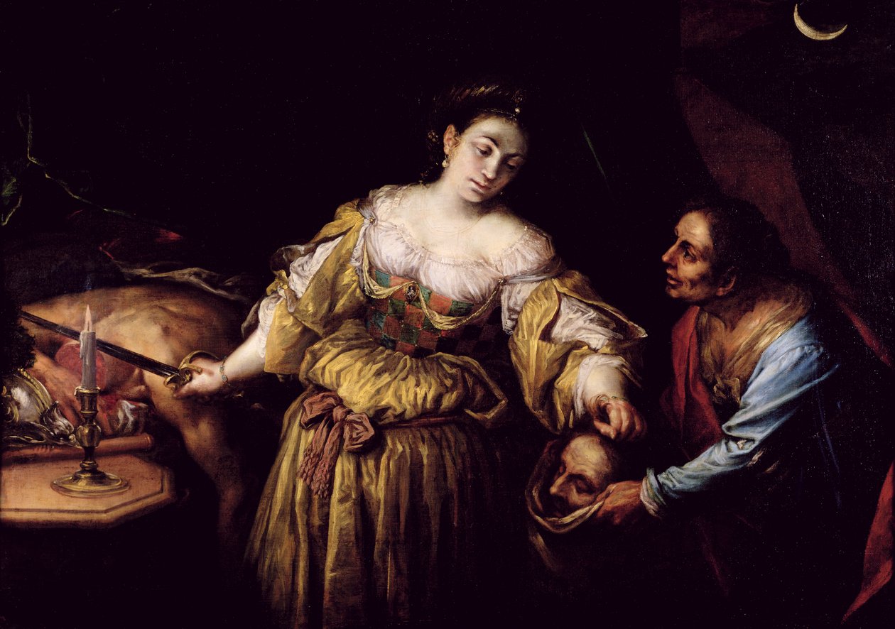 Judith Beheading Holofernes，c.1648-54 作者 弗朗切斯科德尔开罗