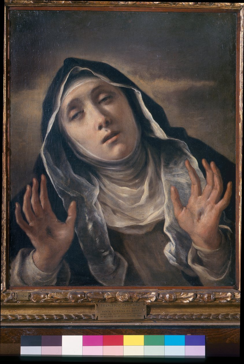 St. Catherine of Siena 作者 弗朗切斯科德尔开罗