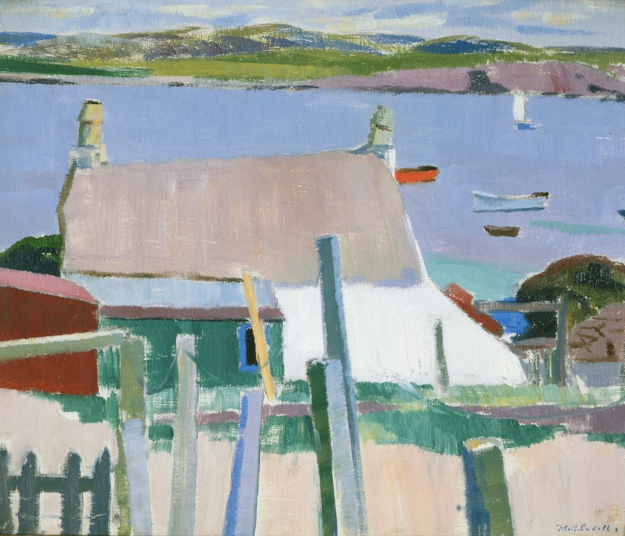 Iona，Towards Mull，c.1927 作者 弗朗西斯·坎贝尔·布瓦洛·卡德尔