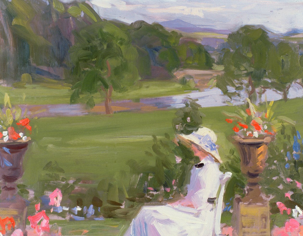 Jean Cadell在Dalserf，1912年 作者 弗朗西斯·坎贝尔·布瓦洛·卡德尔