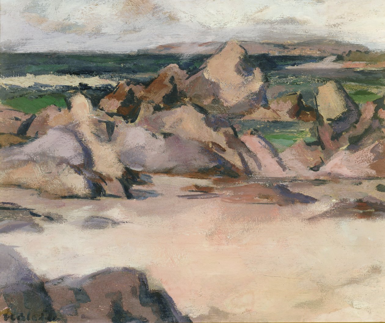 Treshnish Point，North End Iona，c.1934 作者 弗朗西斯·坎贝尔·布瓦洛·卡德尔