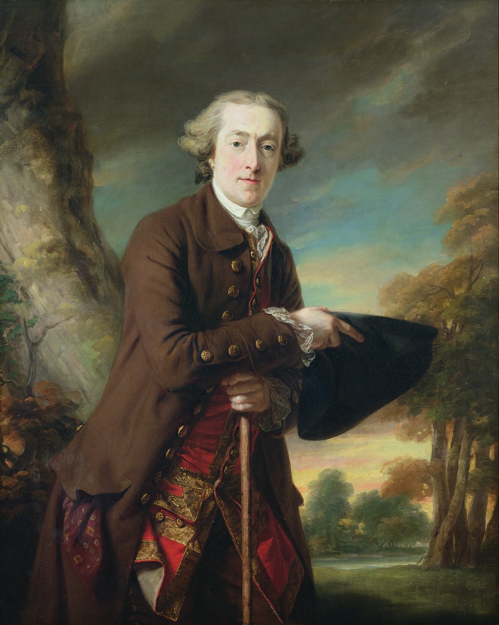 Charles Colmore的肖像，1760-65 作者 弗朗西斯·科特斯