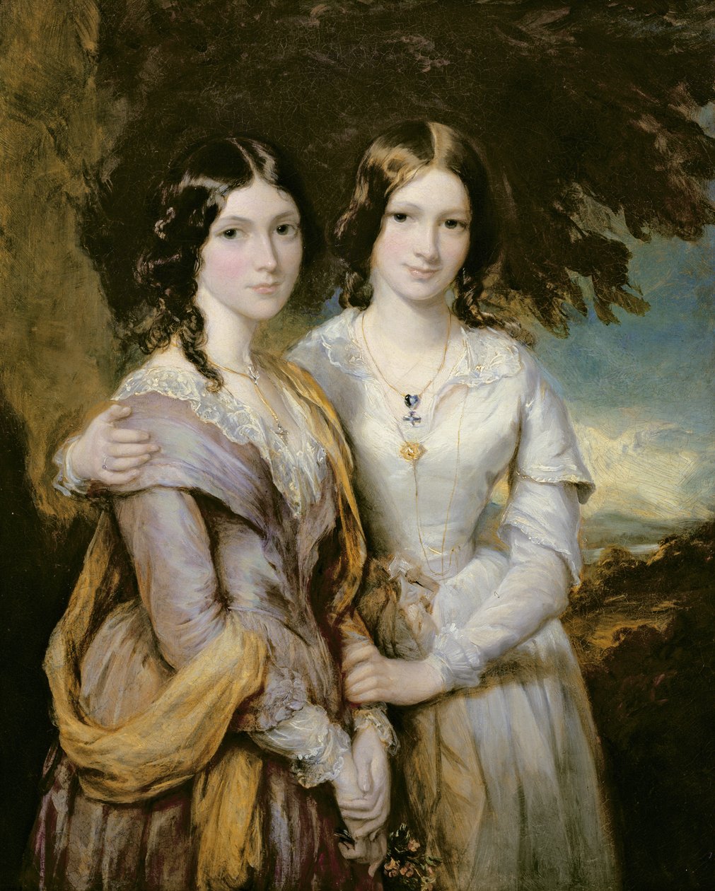 Annabella，Lady Lamington和Frederica，Scarbrough伯爵夫人，Andrew Robert Drummond的女儿 作者 弗朗西斯·格兰特