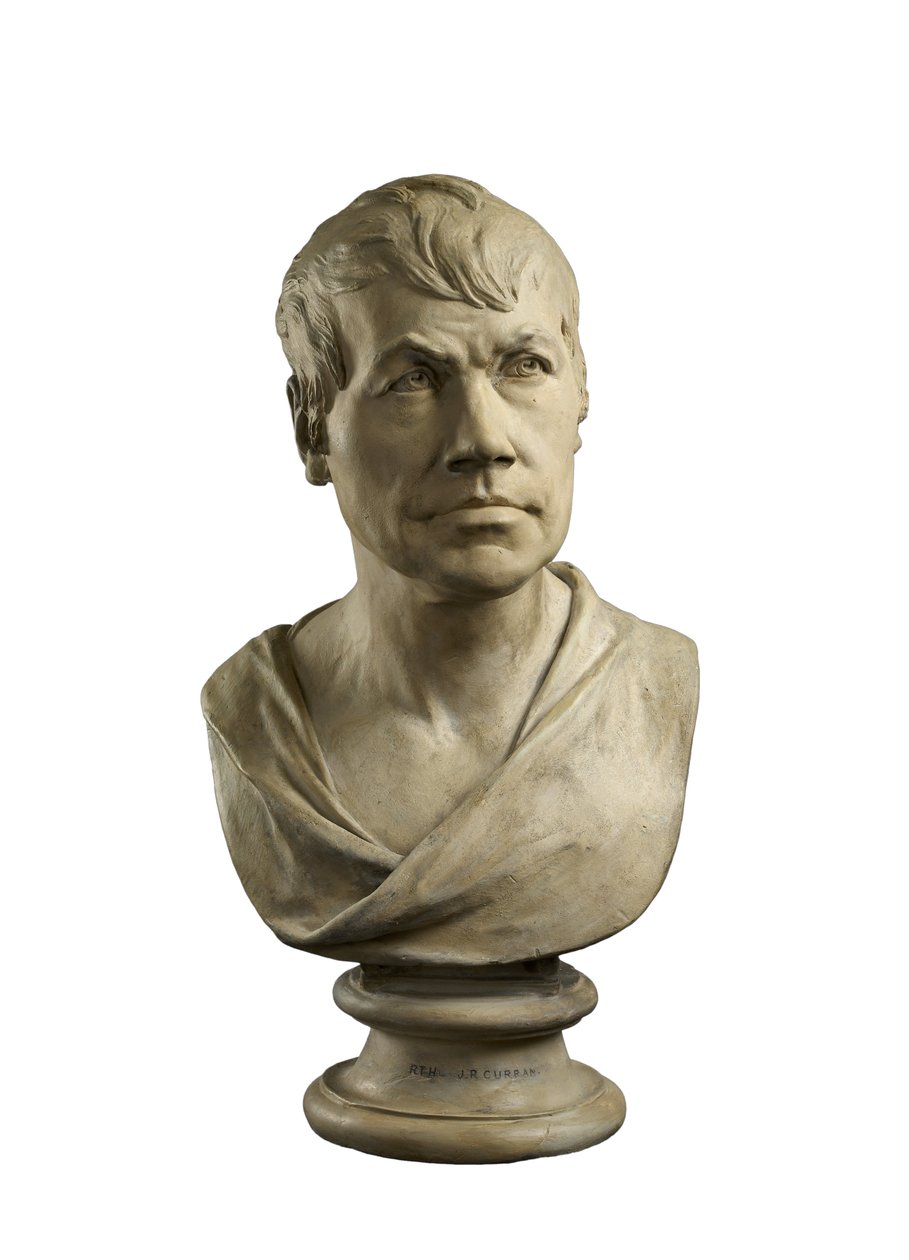 John Philpot Curran的半身像（1750-1817），1812年（膏药） 作者 弗朗西斯·莱加特·尚特雷