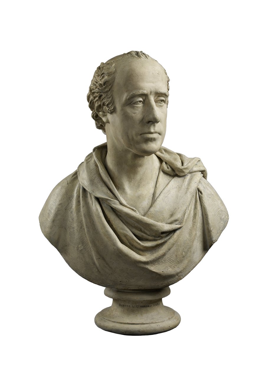 Arniston的罗伯特·登达斯的半身像，苏格兰财政部的首席男爵（1758-1819），1817  -  1818年（石膏） 作者 弗朗西斯·莱加特·尚特雷