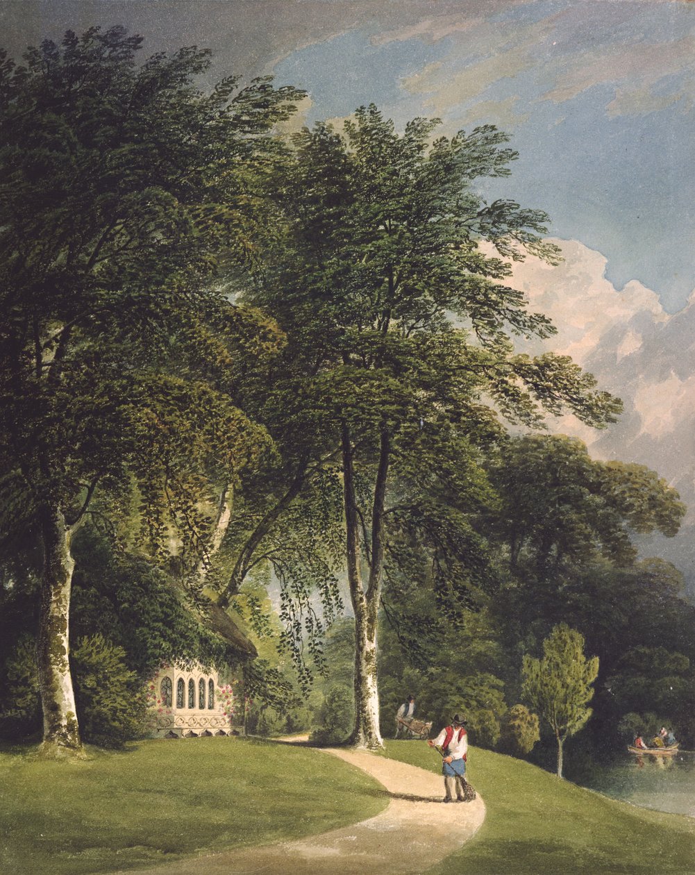 Stourhead，Wilts 作者 弗朗西斯·尼科尔森