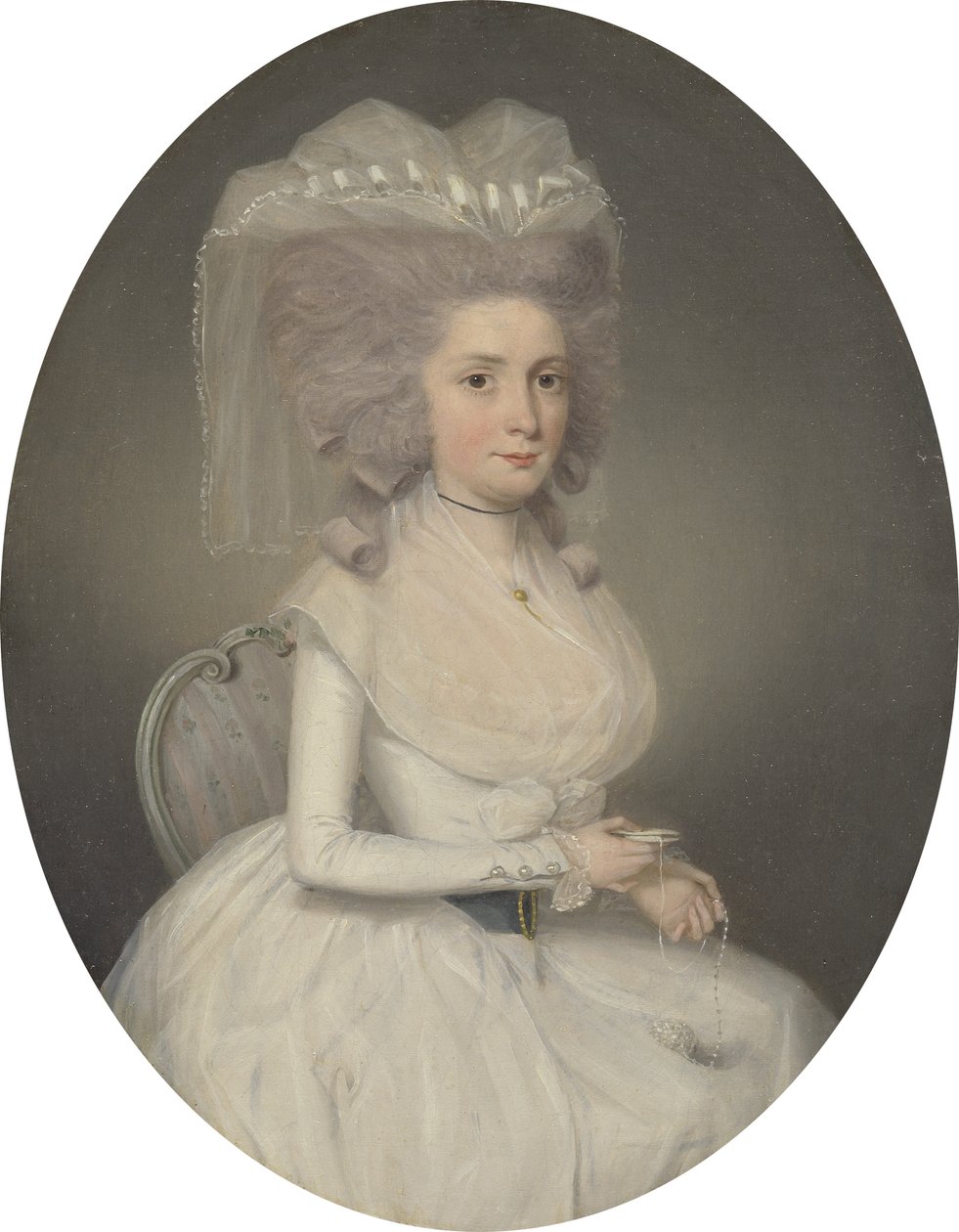 Margot Wheatley，1786年 作者 弗朗西斯·阿莱恩
