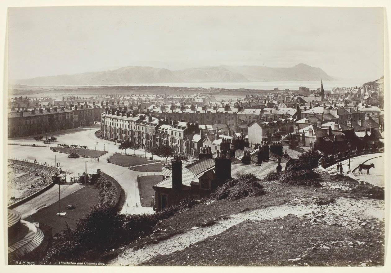 Llandudno和Conway Bay，186094。 作者 弗朗西斯·贝德福德
