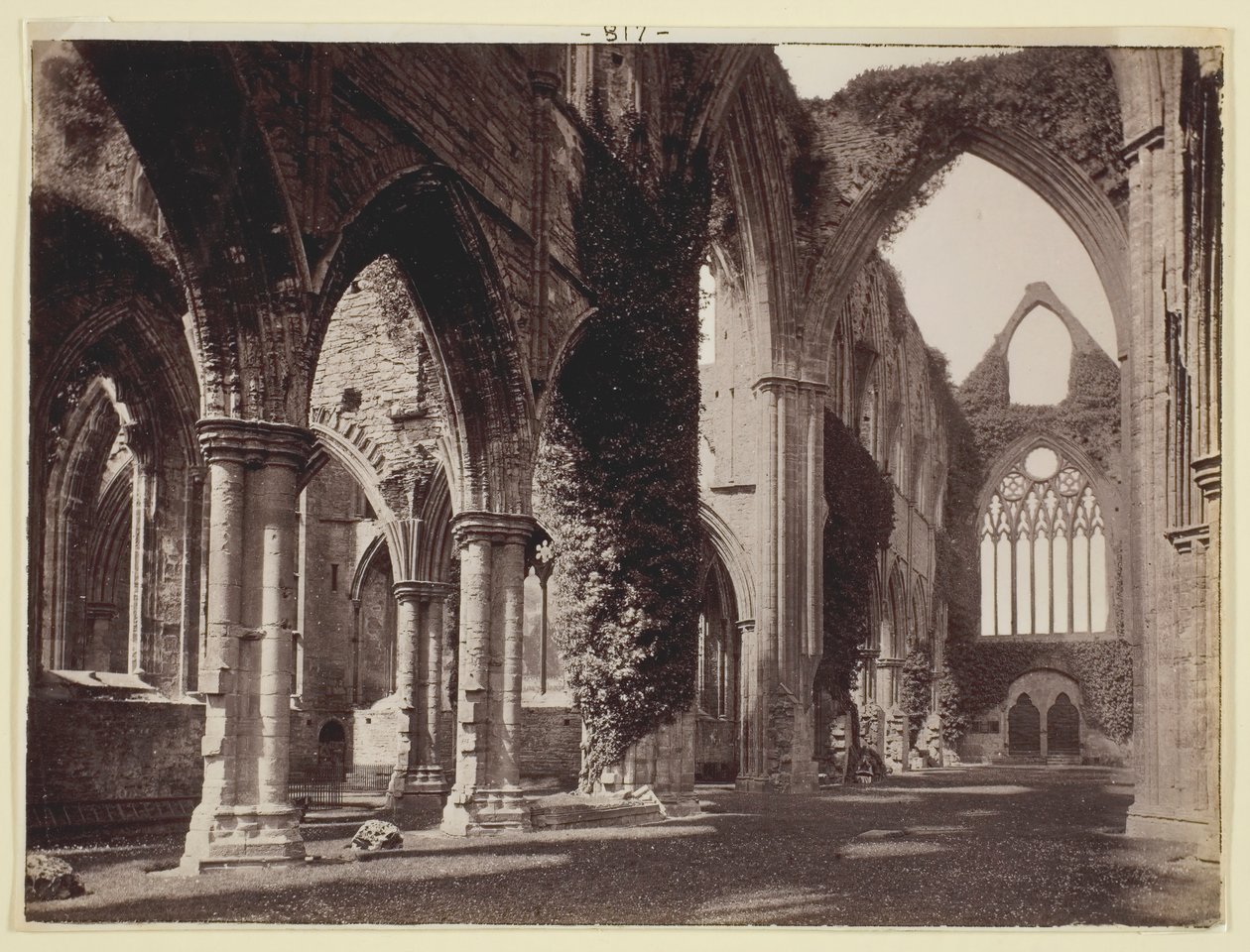 无题[Tintern Abbey]，186094。 作者 弗朗西斯·贝德福德