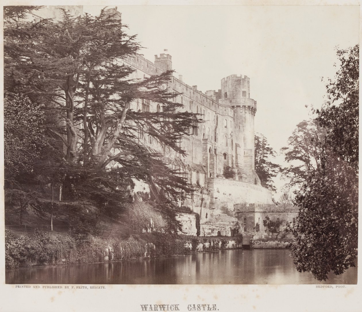 Warwick Castle, c.1857 (albumen print) 作者 弗朗西斯·贝德福德