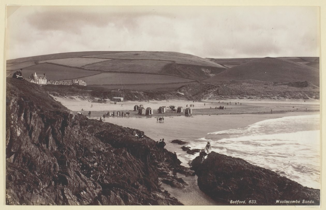 Woolacombe Sands, 186094。 作者 弗朗西斯·贝德福德