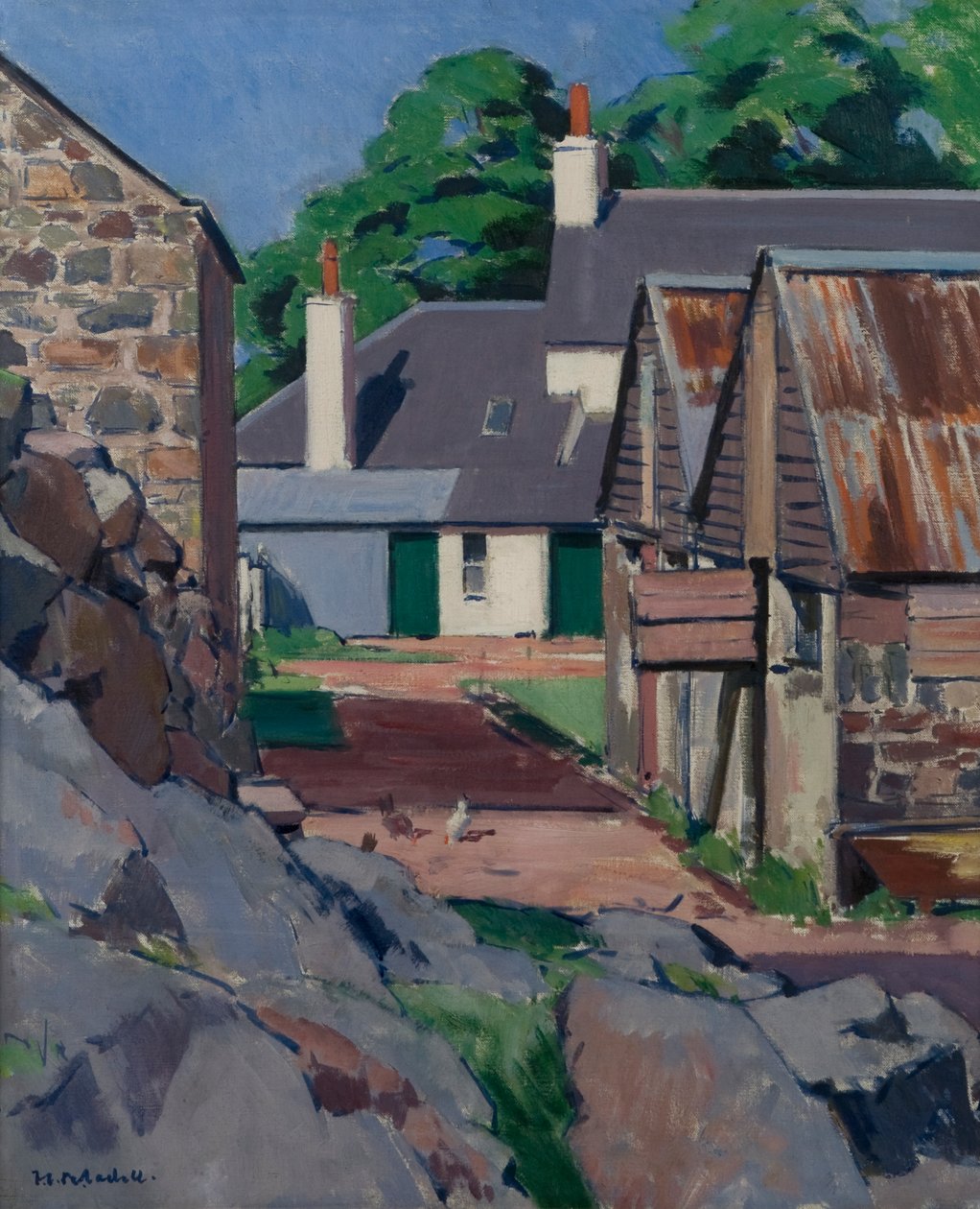 The Farm, Isle of Mull 作者 弗朗西斯·坎贝尔·布瓦洛·卡德尔