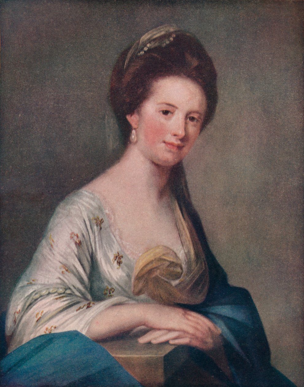 Erroll伯爵夫人（Countess of Erroll），c1750，1920年。 作者 弗朗西斯·科特斯