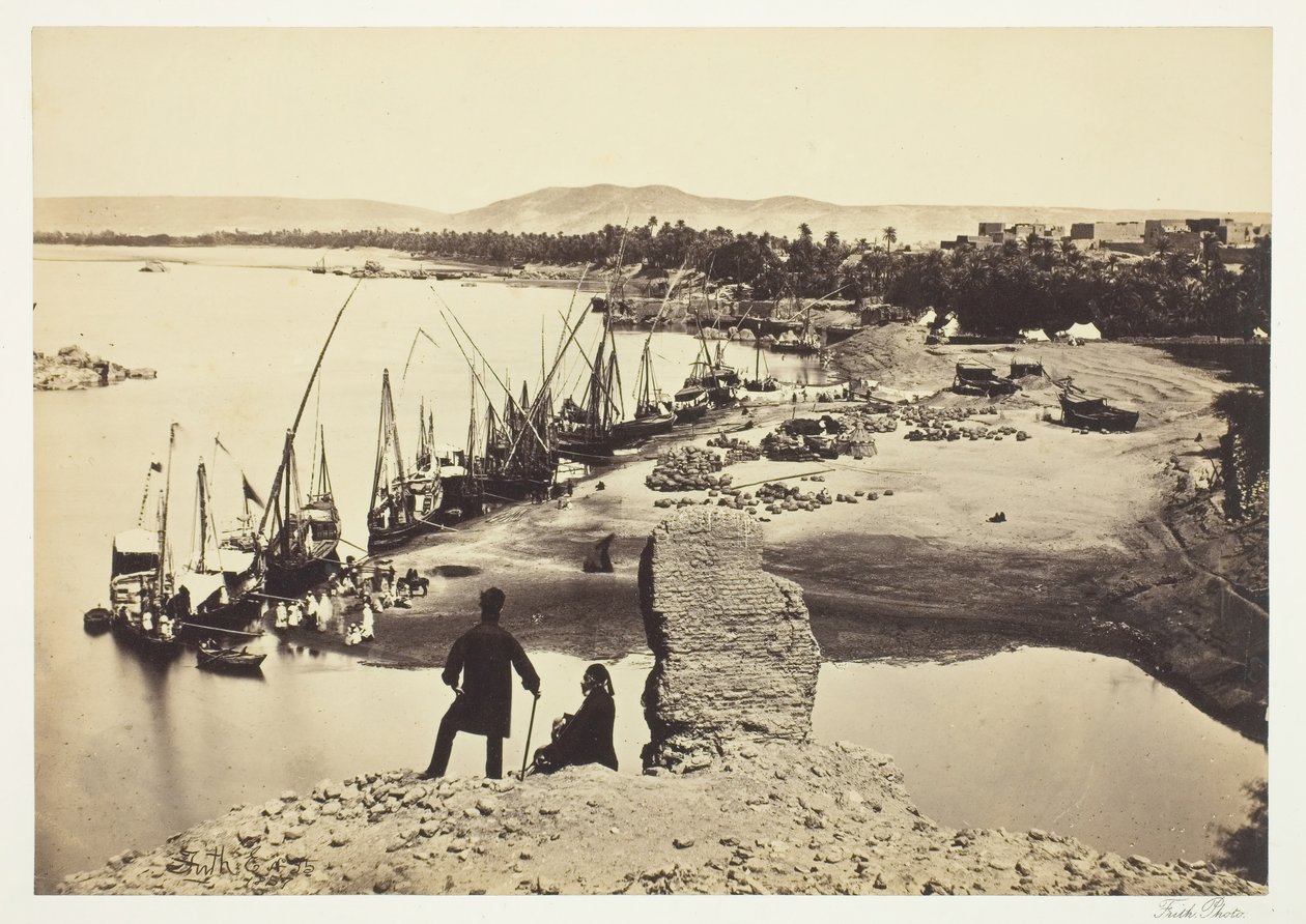 阿苏安，1857年，1862年印刷。 作者 弗朗西斯·弗里斯