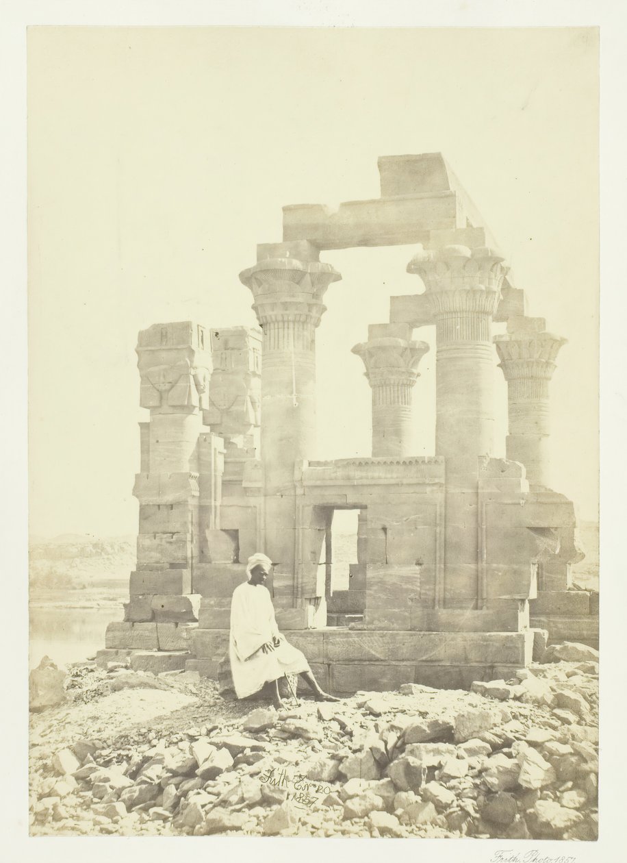努比亚Wady Kardassy的清晨，1857年。 作者 弗朗西斯·弗里斯