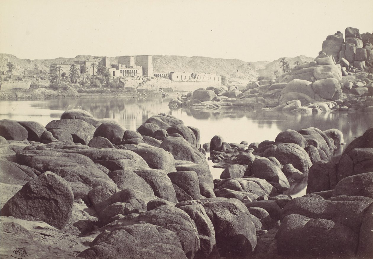 通往菲莱的道路，1857年。 作者 弗朗西斯·弗里斯