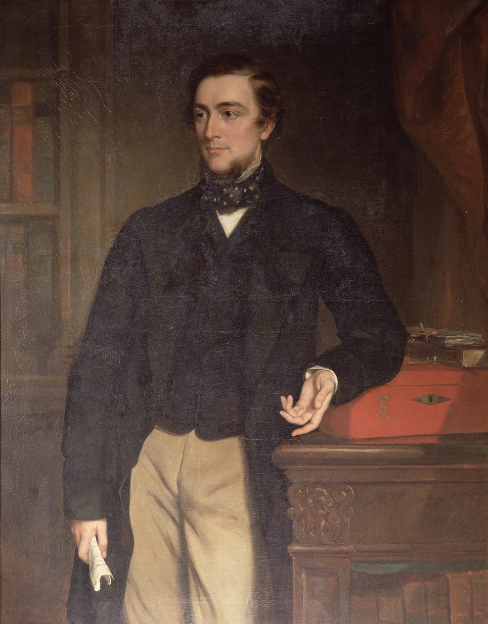 Sidney，Lea的赫伯特勋爵，彭布罗克的第11伯爵（1810-61） 作者 弗朗西斯·格兰特