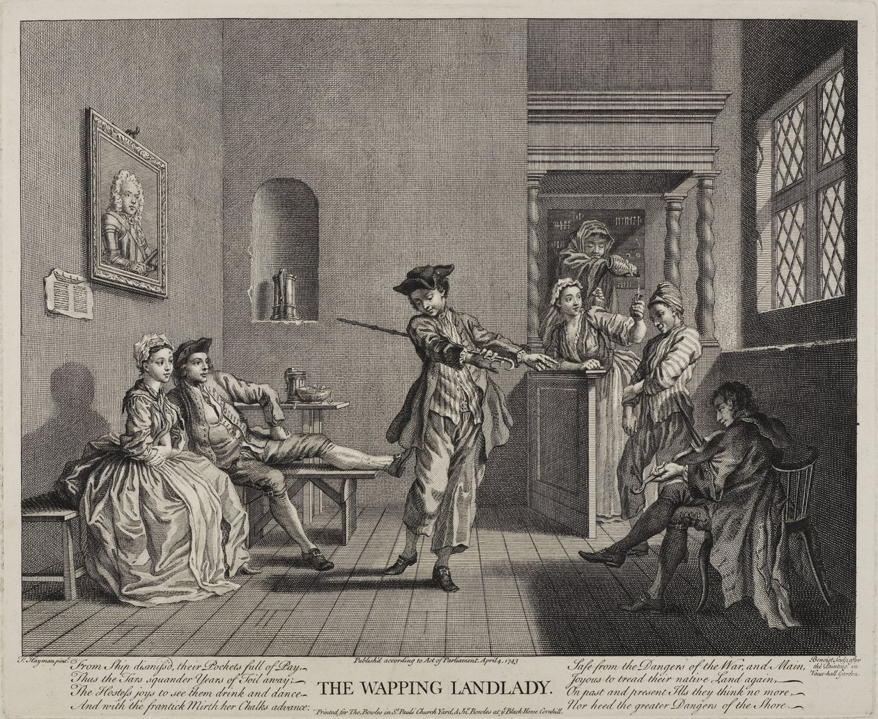The Wapping Landlady，1743 作者 弗朗西斯·海曼