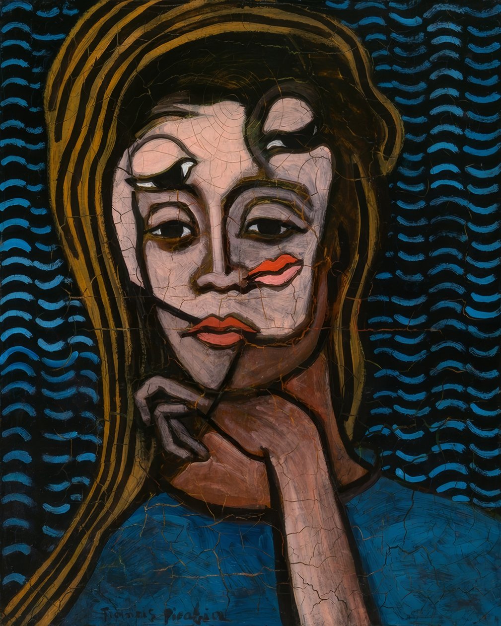 X 夫人的绘画 作者 弗朗西斯·毕卡比亚