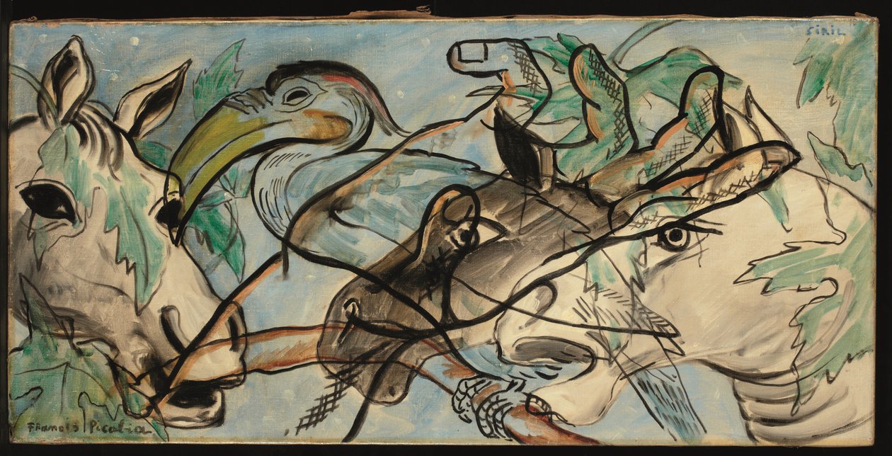 西里尔，约 1929-30 年（布面油画） 作者 弗朗西斯·毕卡比亚