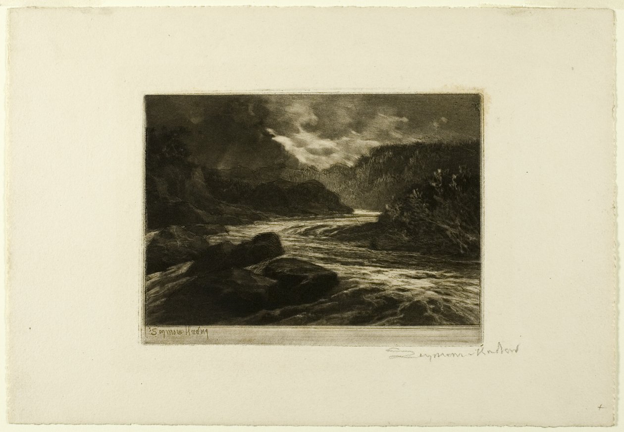 鲑鱼河》，第二辑 作者 弗朗西斯·西摩·哈登（Francis Seymour Haden）