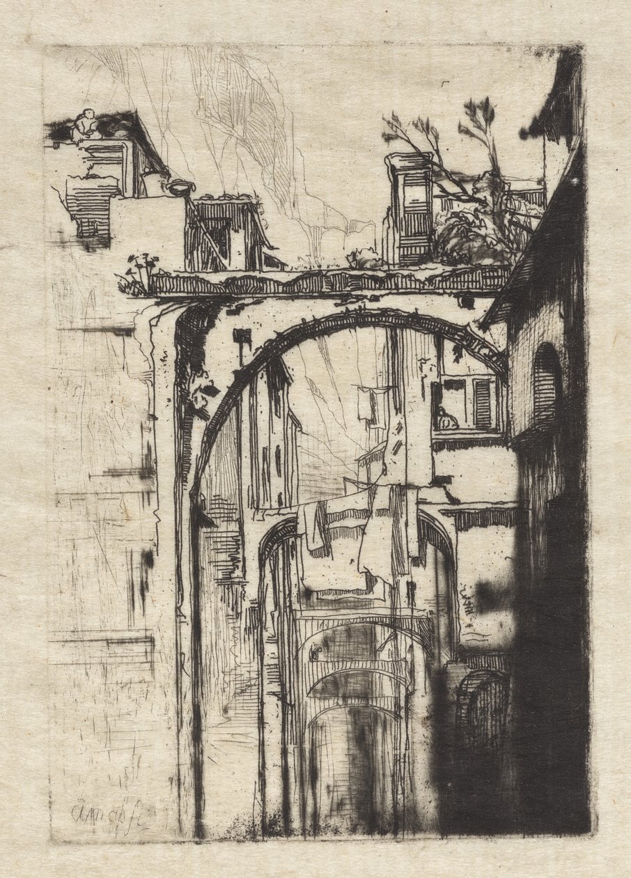 阿马尔菲 作者 弗朗西斯·西摩·哈登（Francis Seymour Haden）