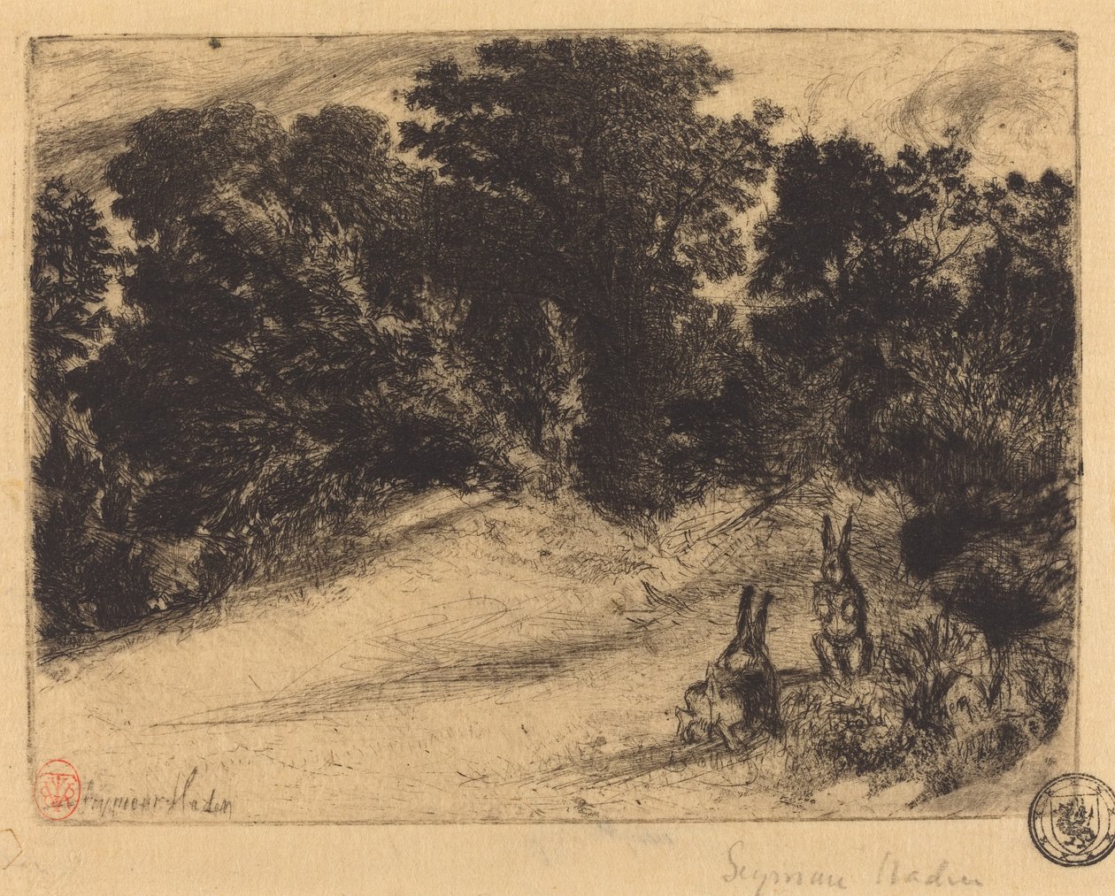 康伯底 作者 弗朗西斯·西摩·哈登（Francis Seymour Haden）