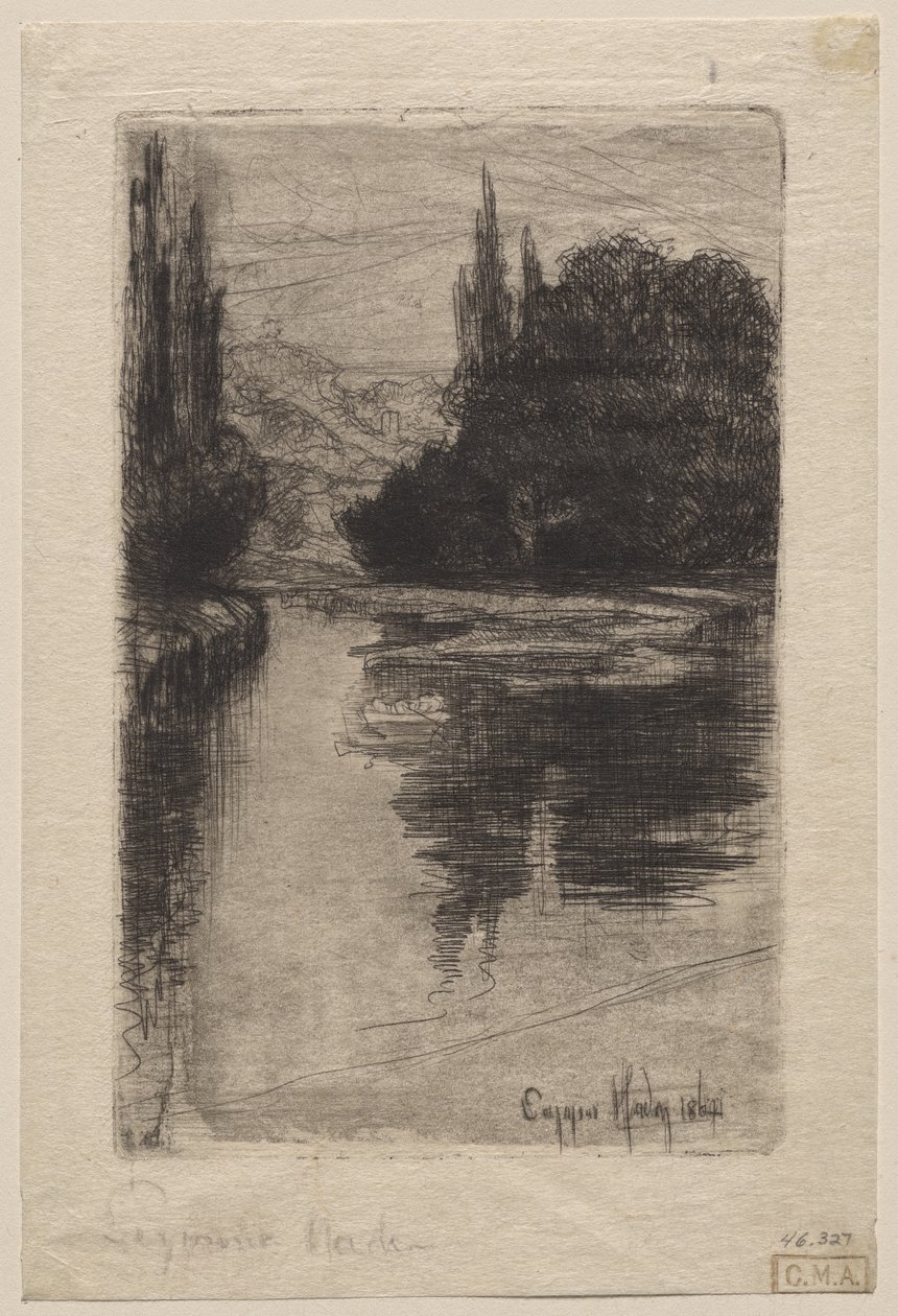 晚上 作者 弗朗西斯·西摩·哈登（Francis Seymour Haden）