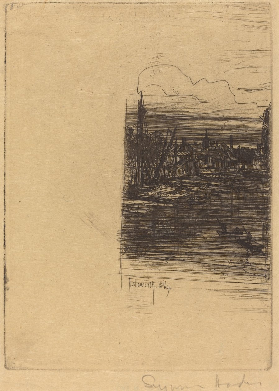Isleworth 作者 弗朗西斯·西摩·哈登（Francis Seymour Haden）