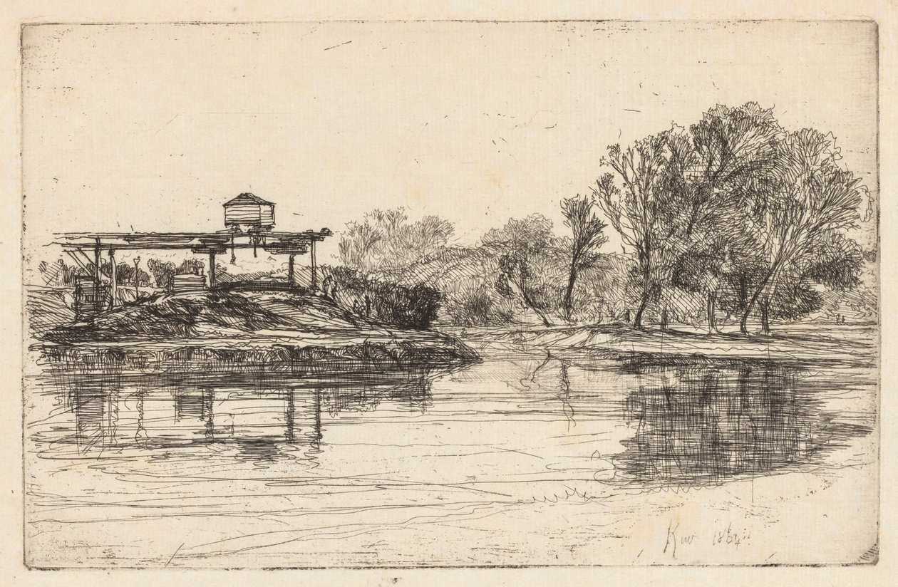 Kew 作者 弗朗西斯·西摩·哈登（Francis Seymour Haden）