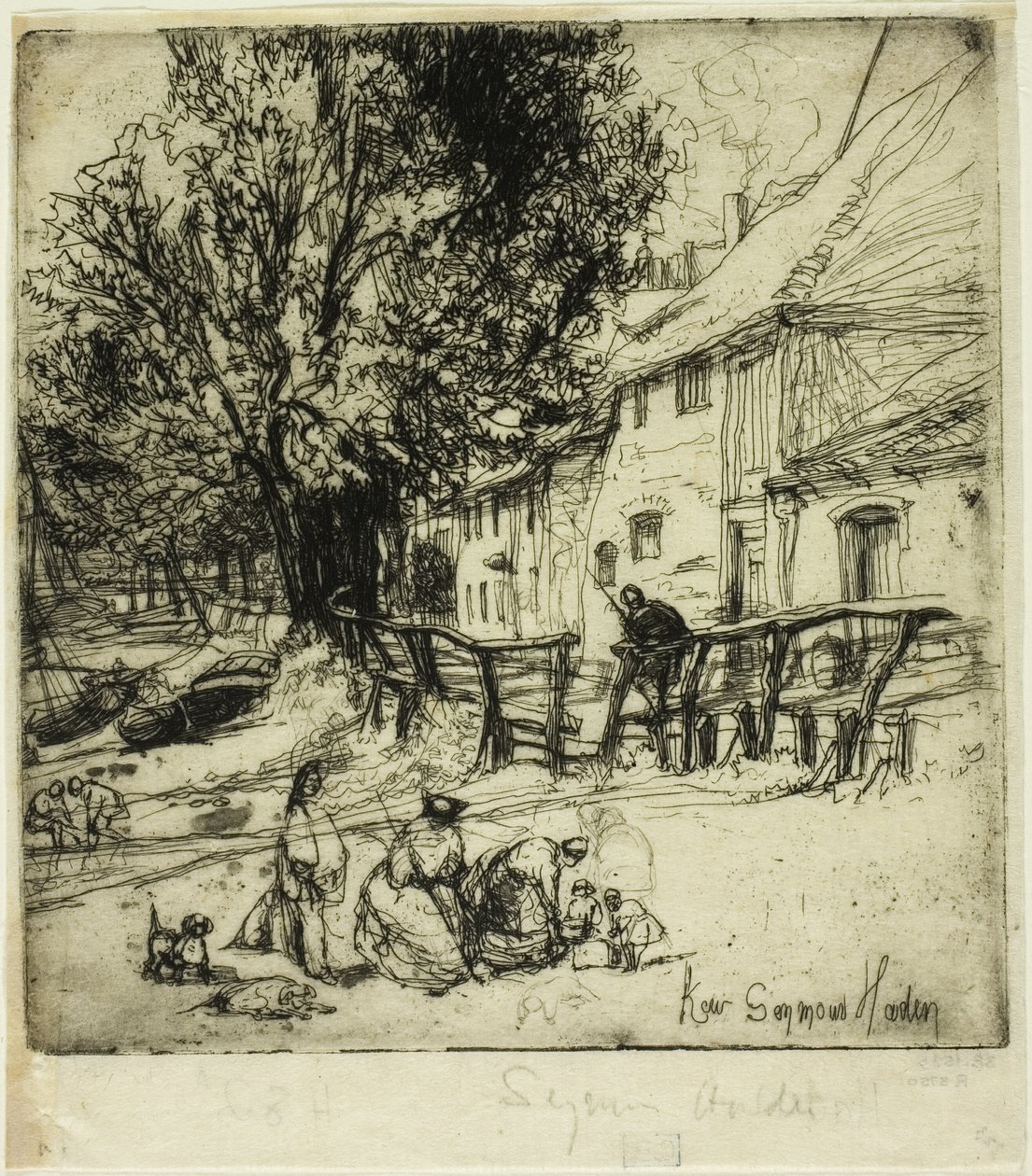 邱园，片段 作者 弗朗西斯·西摩·哈登（Francis Seymour Haden）