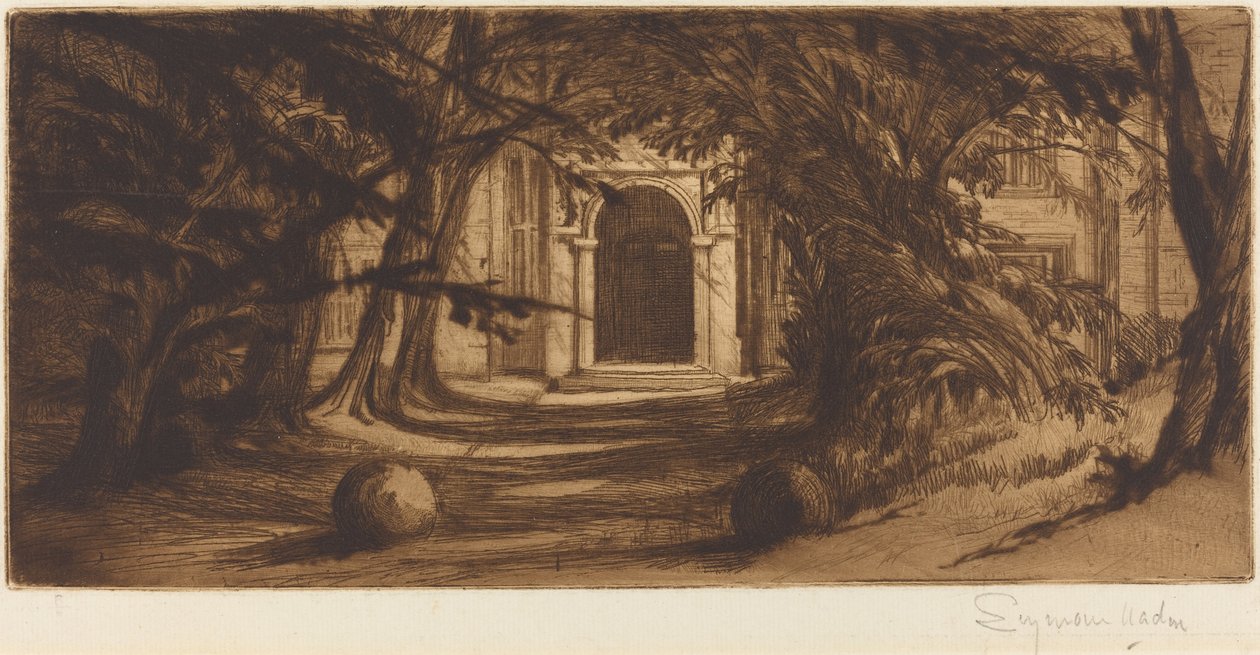 迈腾厅 作者 弗朗西斯·西摩·哈登（Francis Seymour Haden）