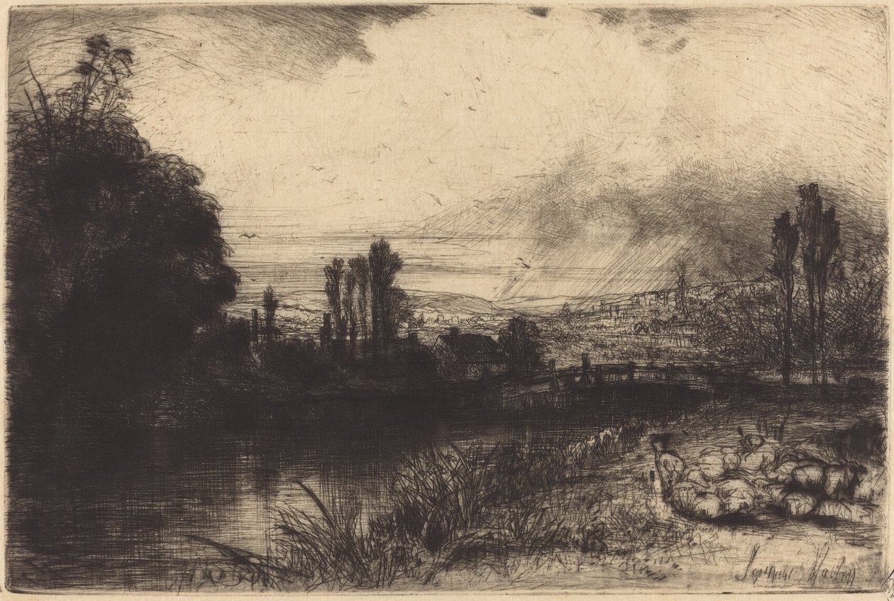 关于测试 作者 弗朗西斯·西摩·哈登（Francis Seymour Haden）