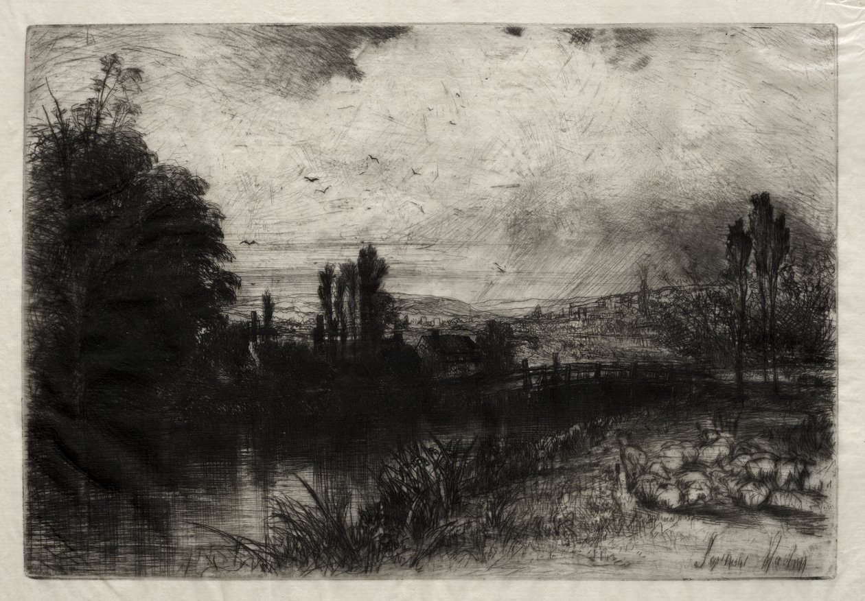 关于测试 作者 弗朗西斯·西摩·哈登（Francis Seymour Haden）