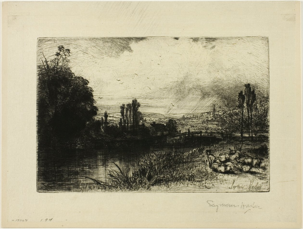 关于测试 作者 弗朗西斯·西摩·哈登（Francis Seymour Haden）