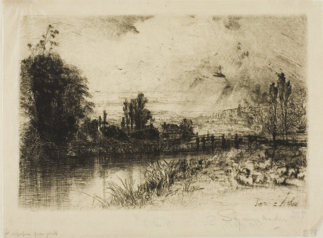 关于测试 作者 弗朗西斯·西摩·哈登（Francis Seymour Haden）