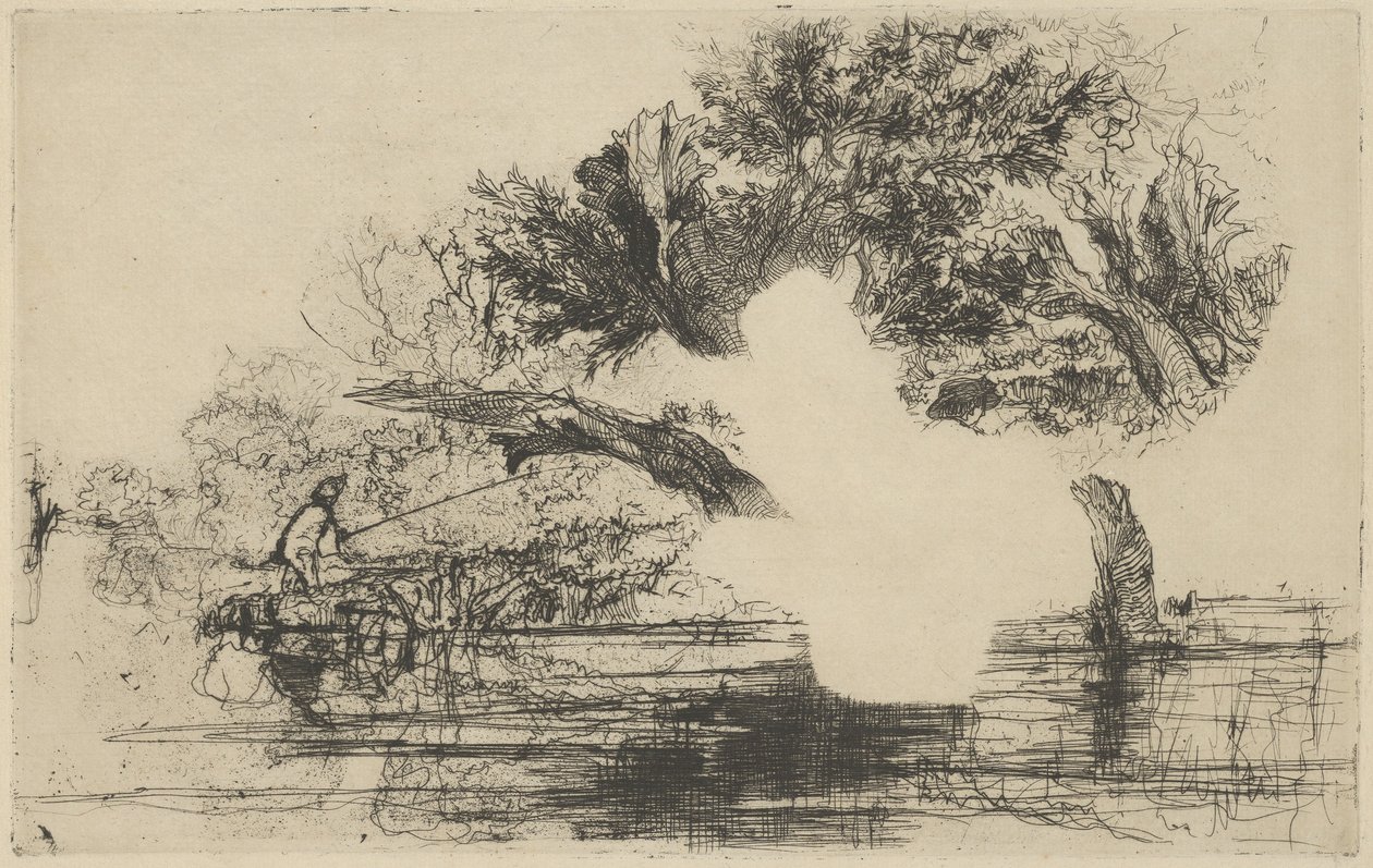 潘顿钩，1864年，1864年。 作者 弗朗西斯·西摩·哈登（Francis Seymour Haden）